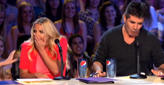 Simon Cowell, Demi Lovato, Britney Spears, X-factor